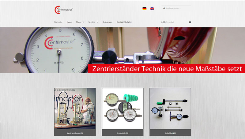 Neue Website online: Centrimaster.de